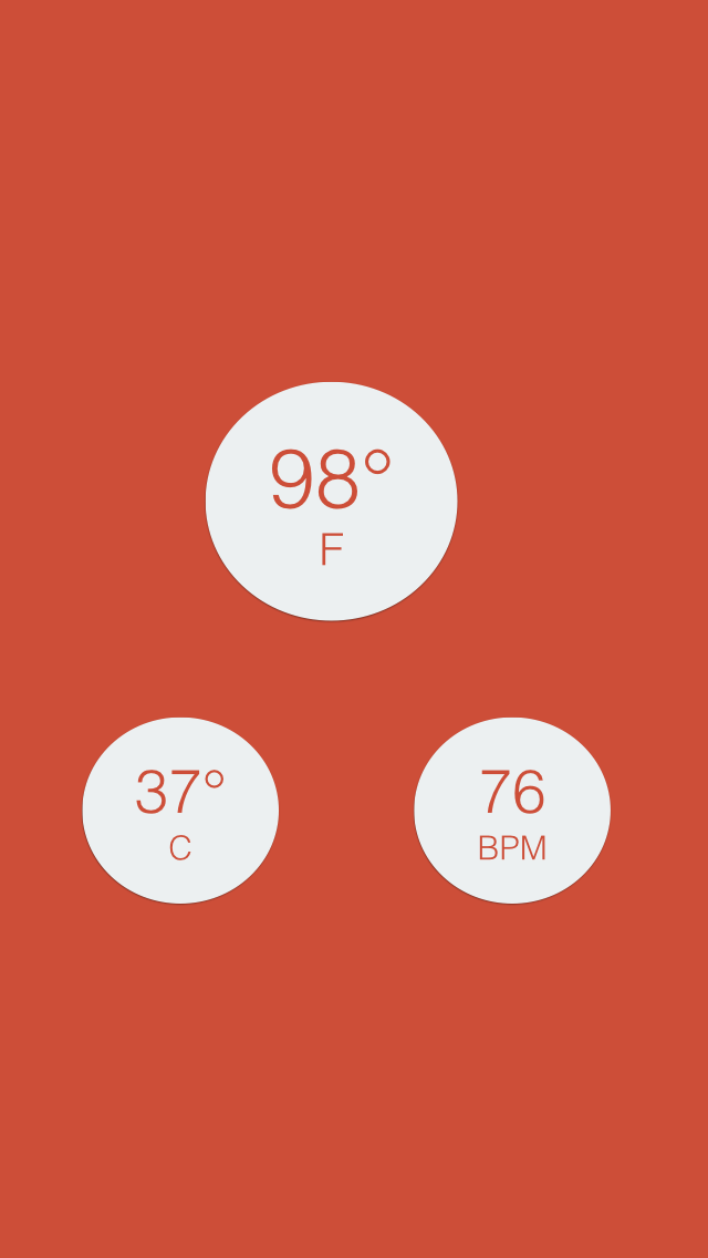 Chill Thermometer App App for iPhone New iPhone Health & Fitness App